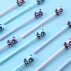 New Korean-style creative stationery, cartoon bear silicone gel pen, student office stationery, signature gel pen manufacturer Specification image